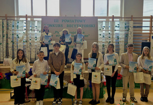 III Powiatowy Konkurs Recytatorski 