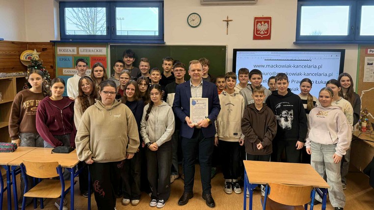 Spotkanie z radcą prawnym w naszej szkole