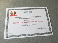 PRZEDSZKOLNY KLUB WOLONTARIATU.