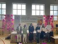 I Powiatowy Konkurs Recytatorski