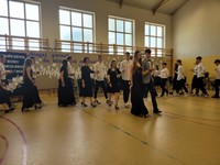 Pożegnanie absolwentów - polonez