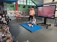 Lekcja otwarta dla rodziców – pierwsza pomoc w praktyce